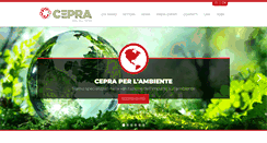 Desktop Screenshot of ceprasrl.it